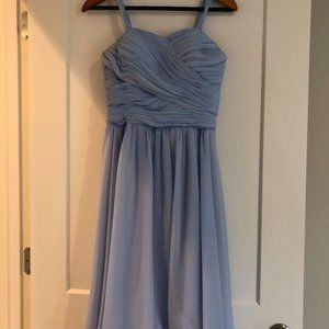 Knee-Length Chiffon Dress